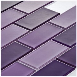 Изискани мозаечни плочки от стъклокерамика Tenlight Nadie от Betas Glass Mosai , с размер 30 x 30 см.